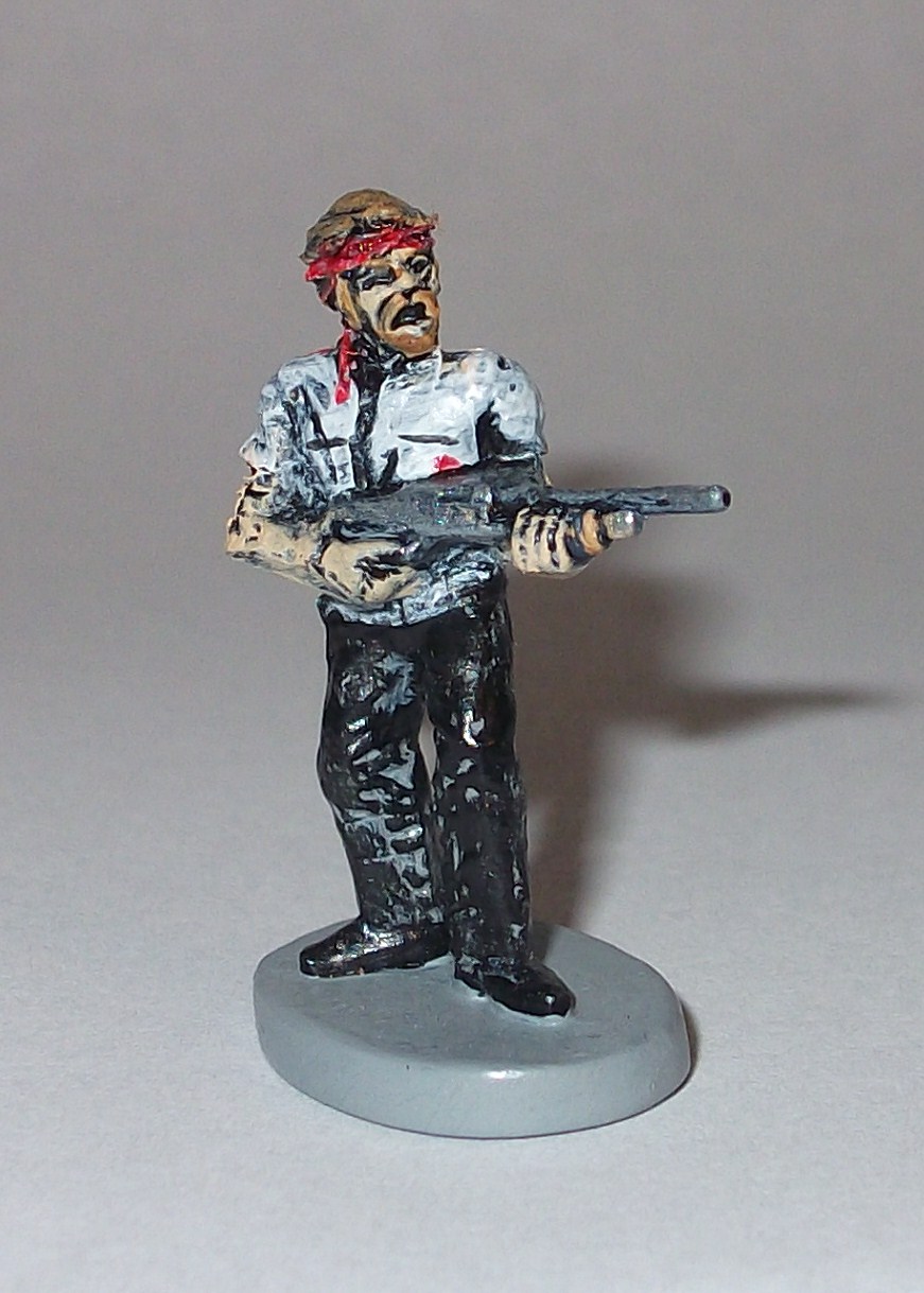 Winchester Shaun 1 " custom figure for "ZOMBIES!!!" Game